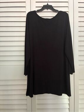 Eileen Fisher Black Long Sleeve Dress